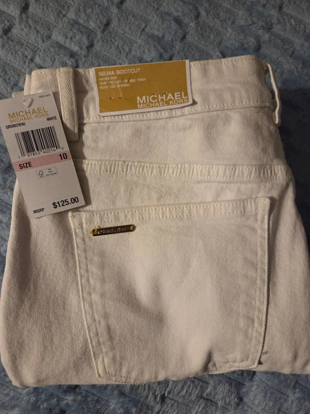 Womens michael kors jeans size 10 Selma bootcut